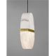 Pendule, Lustre suspendate - Pendul decorativ LED 2700K DORIN alb