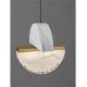 Pendule, Lustre suspendate - Pendul decorativ LED 2700K DORIN alb