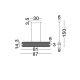 Pendule, Lustre suspendate - Lustra LED suspendata stil liniar EMERY