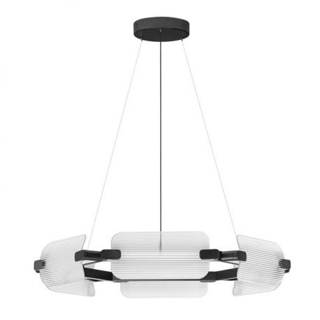 Pendule, Lustre suspendate - Lustra LED suspendata circulara EMERY D-81,5cm