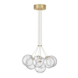 Pendule, Lustre suspendate - Lustra LED design decorativ 3000K BLAZIK D-42cm