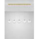 Pendule, Lustre suspendate - Lustra LED liniara design decorativ 3000K BLAZIK