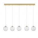 Lustra LED liniara design decorativ 2700K BLAZIK