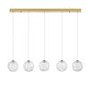 Lustra LED liniara design decorativ 2700K BLAZIK