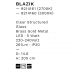 Pendule, Lustre suspendate - Pendul LED design decorativ 2700K BLAZIK