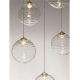 Pendule, Lustre suspendate - Lustra LED design decorativ 3000K BLAZIK D-44,5cm