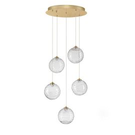 Pendule, Lustre suspendate - Lustra LED design decorativ 2700K BLAZIK D-44,5cm