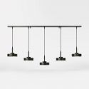 Lustra cu 5 pendule din alama Elegant Design