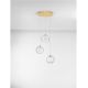 Pendule, Lustre suspendate - Lustra LED design decorativ 3000K BLAZIK D-36,5cm