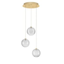 Pendule, Lustre suspendate - Lustra LED design decorativ 2700K BLAZIK D-36,5cm