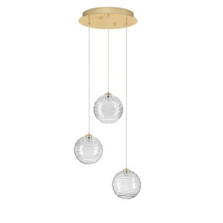 Pendule, Lustre suspendate - Lustra LED design decorativ 2700K BLAZIK D-36,5cm