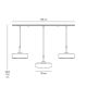 Pendule, Lustre suspendate - Lustra cu 3 pendule din alama Elegant Design