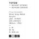 Pendule, Lustre suspendate - Pendul LED design decorativ 3000K TOTEM