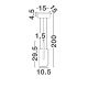 Pendule, Lustre suspendate - Pendul LED design decorativ 3000K TOTEM