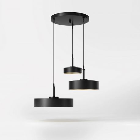Pendule, Lustre suspendate - Lustra cu 3 pendule din alama Elegant Design