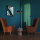 Pendule, Lustre suspendate - Lustra, Pendul din alama Elegant Design 40cm