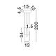 Pendule, Lustre suspendate - Pendul LED design decorativ 3000K TOTEM