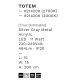 Pendule, Lustre suspendate - Pendul LED design decorativ 2700K TOTEM