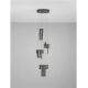 Pendule, Lustre suspendate - Lustra LED suspendata design decorativ 2700K TOTEM