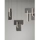 Pendule, Lustre suspendate - Lustra LED suspendata liniara design decorativ 3000K TOTEM