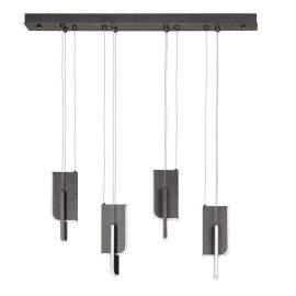 Pendule, Lustre suspendate - Lustra LED suspendata liniara design decorativ 3000K TOTEM