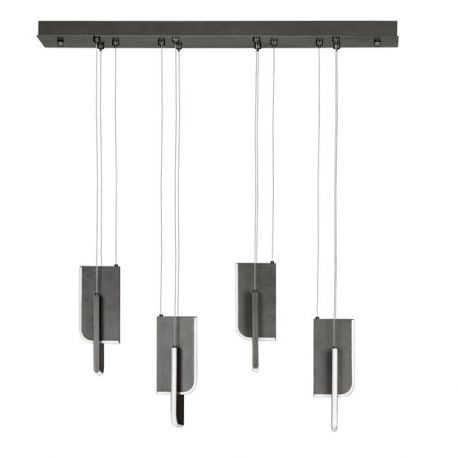 Pendule, Lustre suspendate - Lustra LED suspendata liniara design decorativ 3000K TOTEM