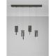 Pendule, Lustre suspendate - Lustra LED suspendata liniara design decorativ 3000K TOTEM