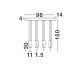 Pendule, Lustre suspendate - Lustra LED suspendata liniara design decorativ 3000K TOTEM