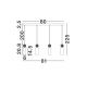 Pendule, Lustre suspendate - Lustra suspendata stil minimalist FILOMENA 4L