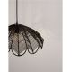 Pendule, Lustre suspendate - Lustra suspendata stil natural ratan negru FLARE