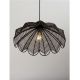 Pendule, Lustre suspendate - Lustra suspendata stil natural ratan negru FLARE