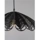 Pendule, Lustre suspendate - Lustra suspendata stil natural ratan negru FLARE