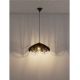 Pendule, Lustre suspendate - Lustra suspendata stil natural ratan negru FLARE