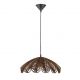 Pendule, Lustre suspendate - Lustra suspendata stil natural ratan maro FLARE