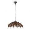 Lustra suspendata stil natural ratan maro FLARE