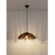 Pendule, Lustre suspendate - Lustra suspendata stil natural ratan maro FLARE
