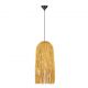 Lustra suspendata stil natural ratan galben VENA