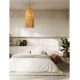 Pendule, Lustre suspendate - Lustra suspendata stil natural ratan galben VENA