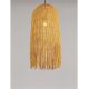Pendule, Lustre suspendate - Lustra suspendata stil natural ratan galben VENA