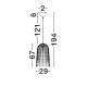 Pendule, Lustre suspendate - Lustra suspendata stil natural ratan galben VENA