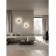Aplice, corpuri de iluminat pentru pereti - Aplica de perete LED decorativa MARZIO D-30cm