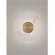 Aplice, corpuri de iluminat pentru pereti - Aplica de perete LED decorativa MARZIO D-30cm