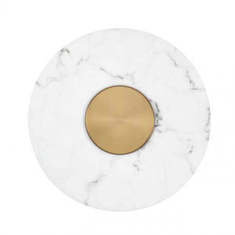 Aplice, corpuri de iluminat pentru pereti - Aplica de perete LED decorativa MARZIO D-40cm