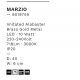 Aplice, corpuri de iluminat pentru pereti - Aplica de perete LED decorativa MARZIO D-40cm
