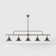 Pendule, Lustre suspendate - Lustra stil industrial din alama personalizabila Alice