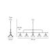 Pendule, Lustre suspendate - Lustra stil industrial din alama personalizabila Alice