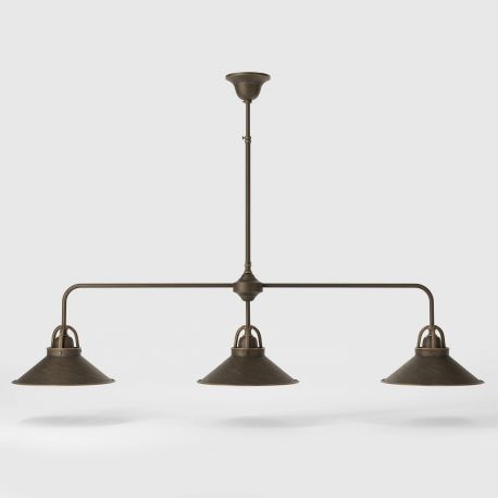 Pendule, Lustre suspendate - Lustra stil industrial din alama personalizabila Alice