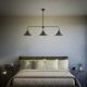 Pendule, Lustre suspendate - Lustra stil industrial din alama personalizabila Alice