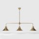 Pendule, Lustre suspendate - Lustra stil industrial din alama personalizabila Alice