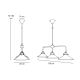 Pendule, Lustre suspendate - Lustra stil industrial din alama personalizabila Alice